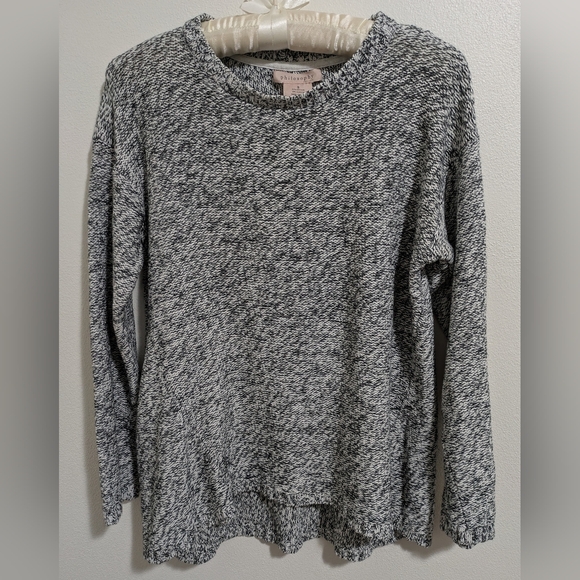 Philosophy Dreamy Ivory/Black Oversized Sweater Small - Picture 1 of 9